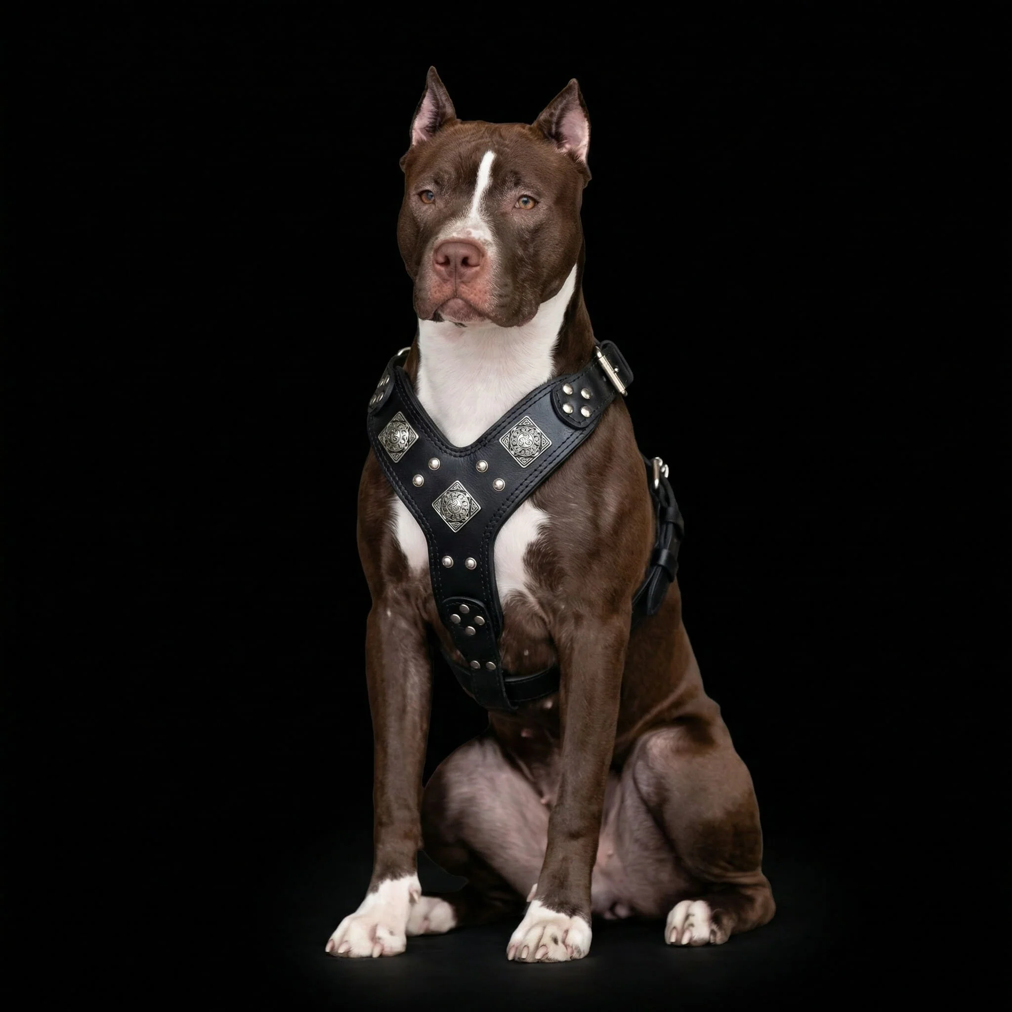 The "Eros" all Black Harness - Image 3