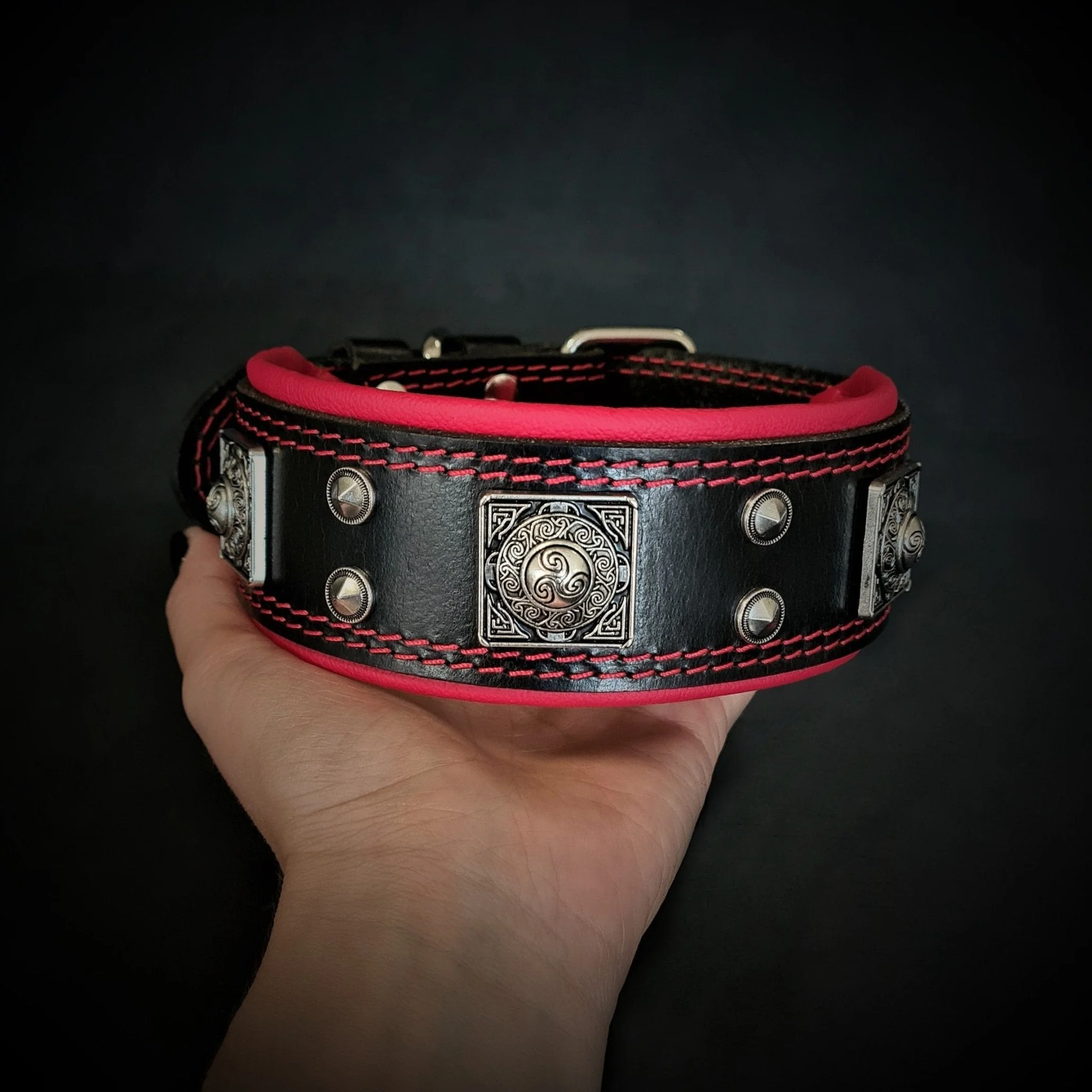 The "Eros" collar 2 inch wide - Image 2