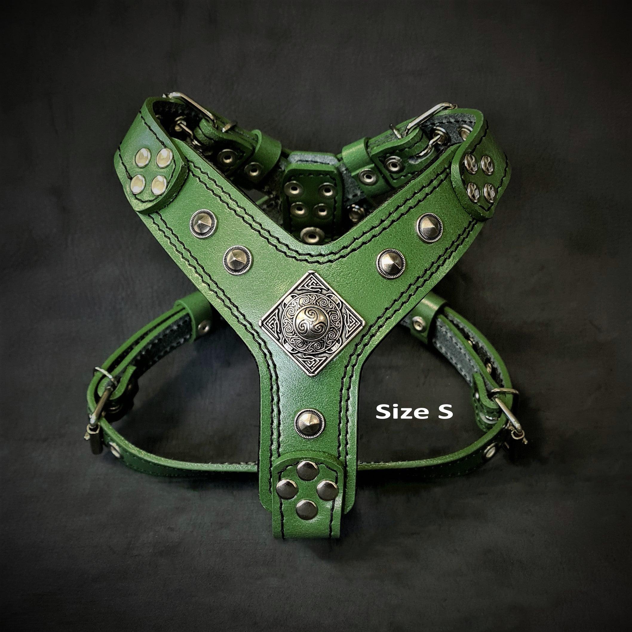 The ''Eros'' harness Green Small to Medium Size - Image 2