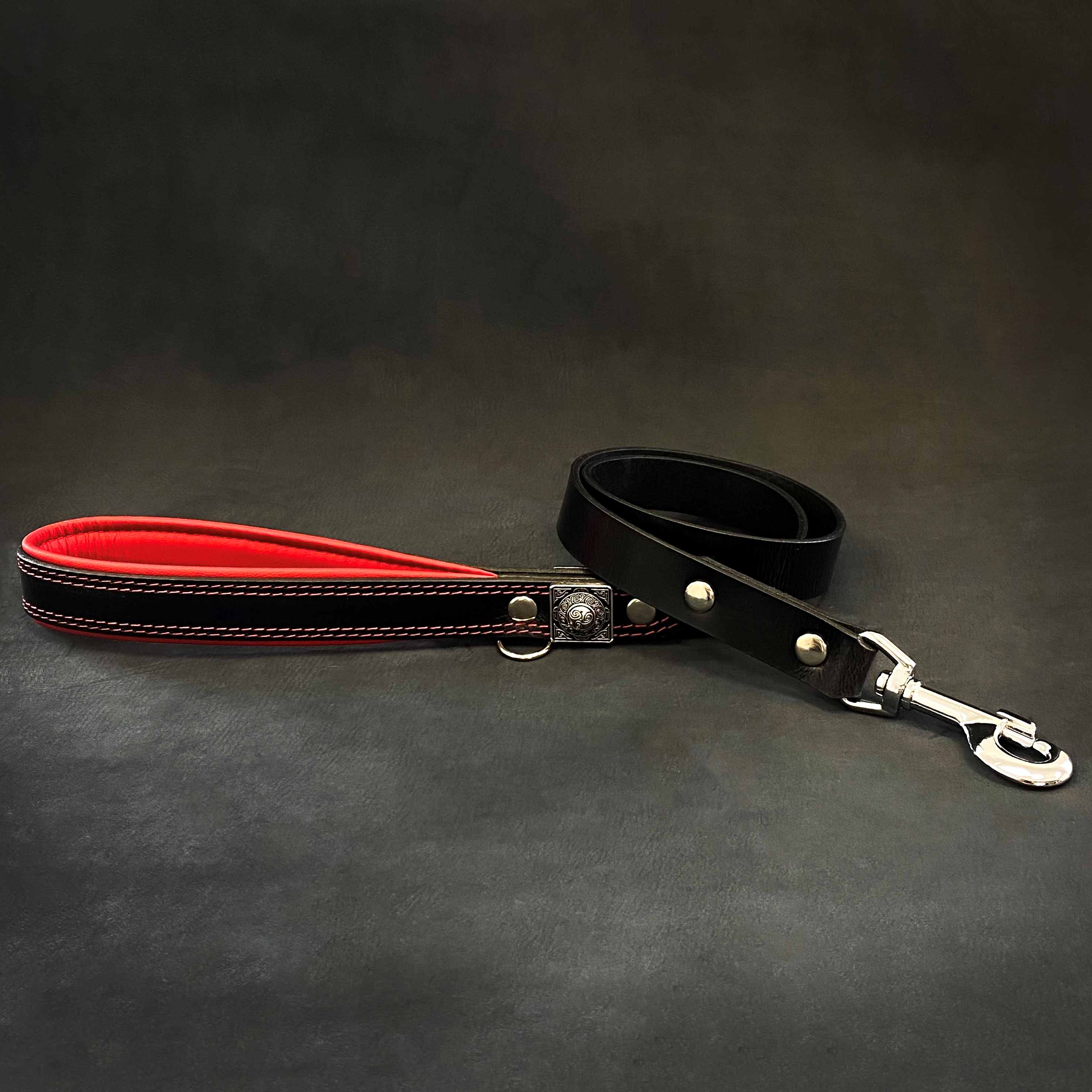 The "Eros" Leash 1 inch wide Black - Image 2