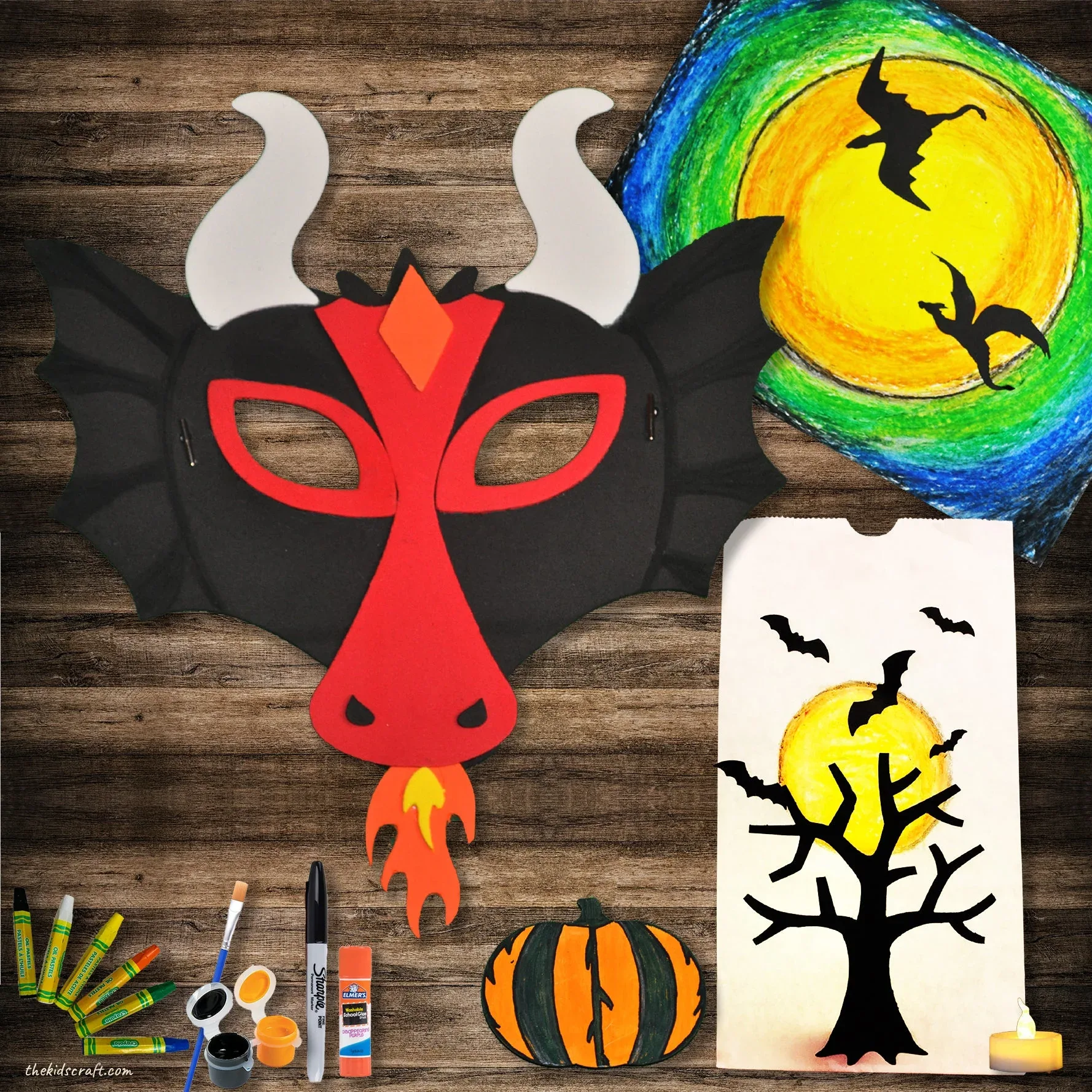 The Fiery Dragon & The Mystical Unicorn Witch DIY Craft Kit Box Combo - Image 2