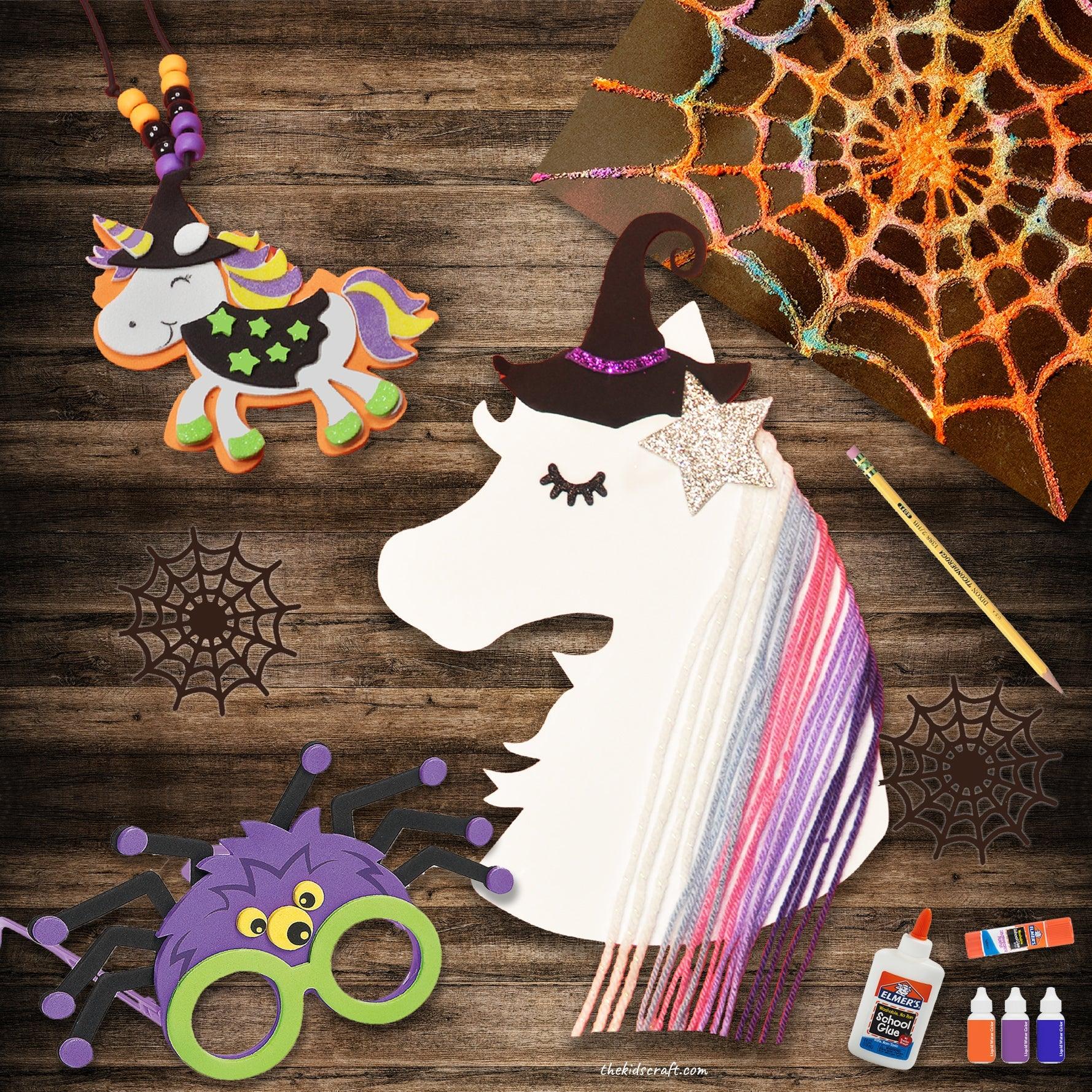 The Fiery Dragon & The Mystical Unicorn Witch DIY Craft Kit Box Combo - Image 3