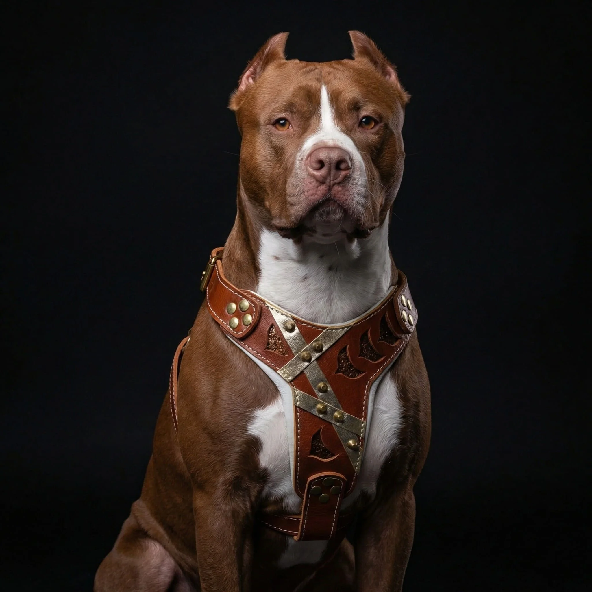 The "Hermes" leather harness - Large and Giant Breeds - Image 4