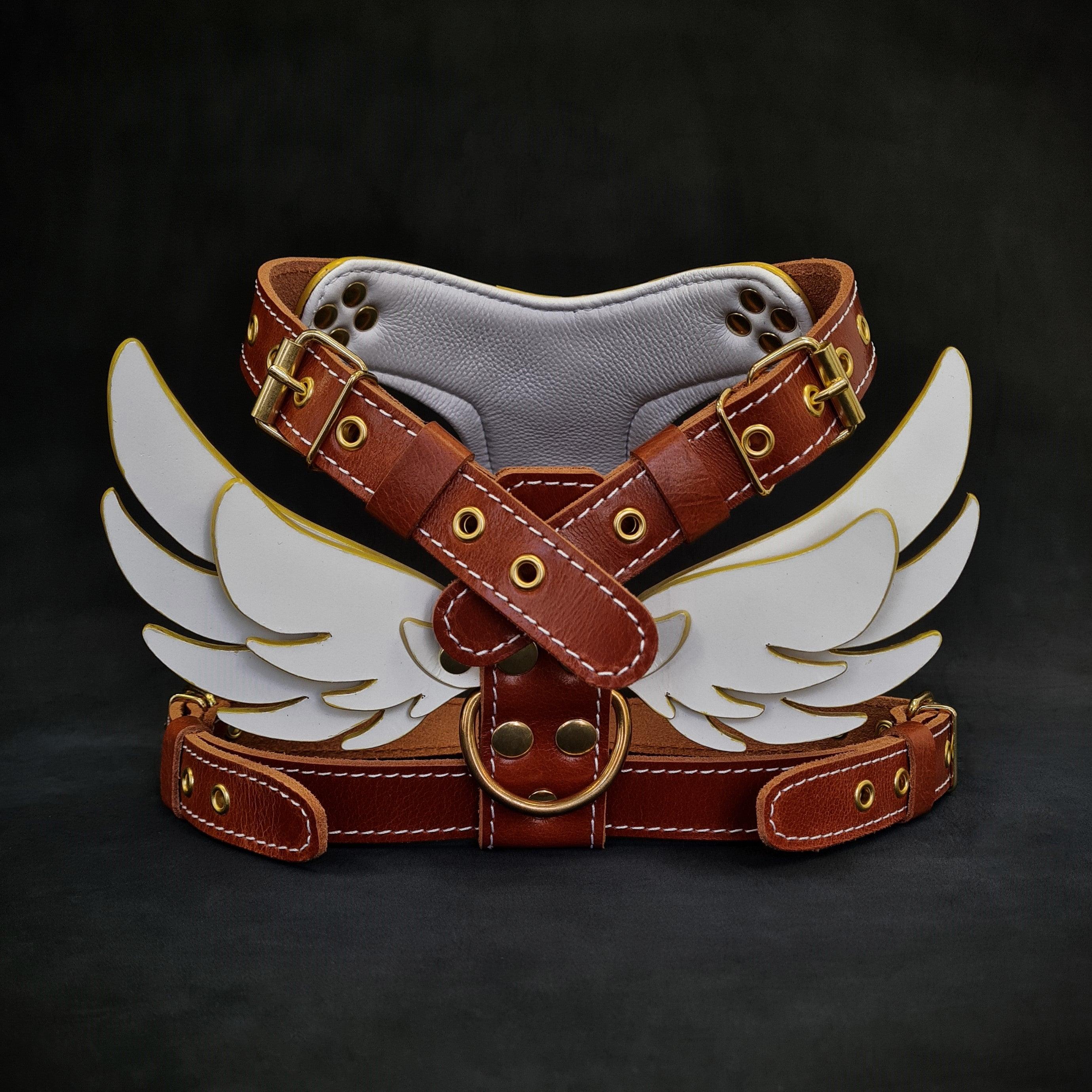 The "Hermes" leather harness - Small to Medium Size - Image 3