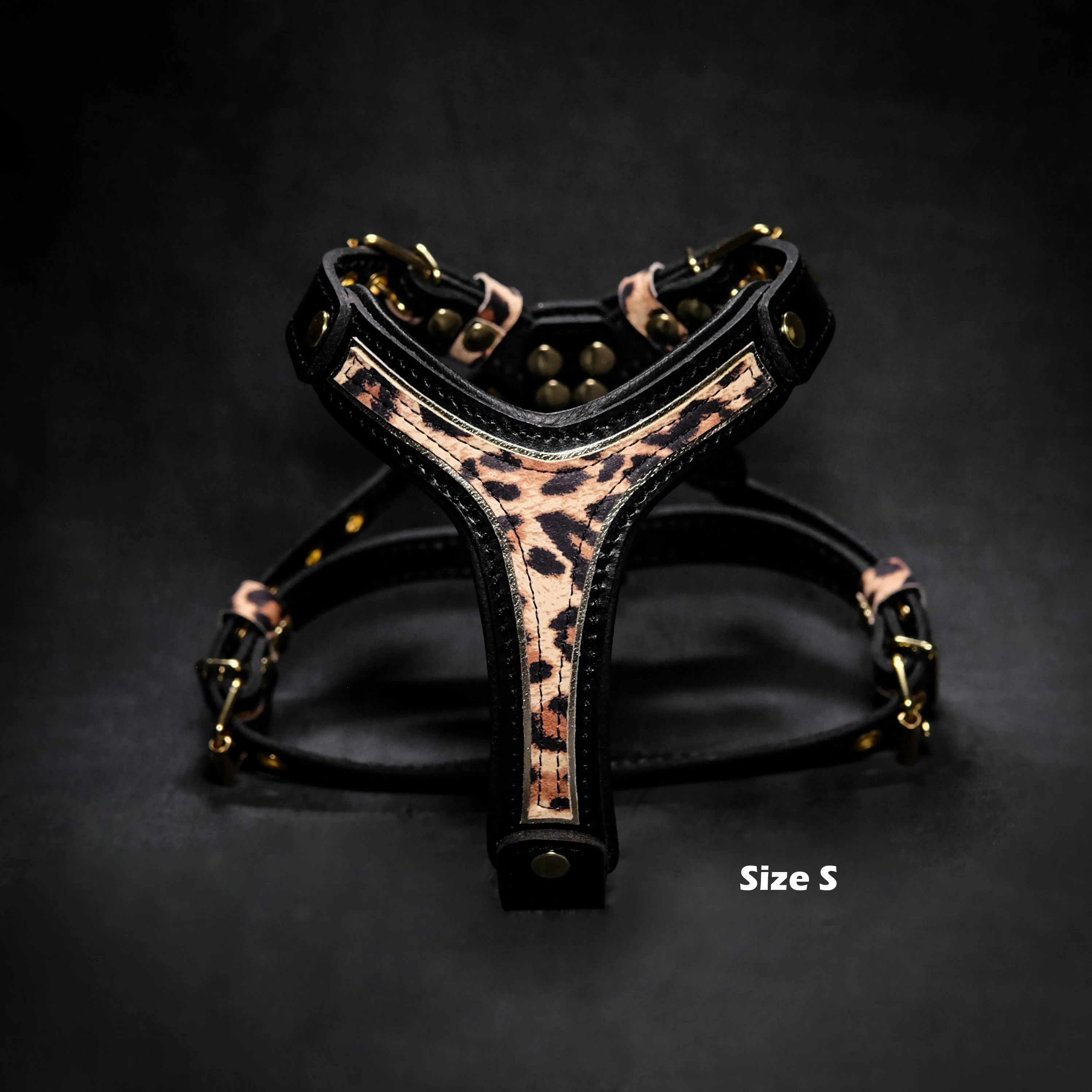 The Leopard Harness Small to Medium Size - Image 2