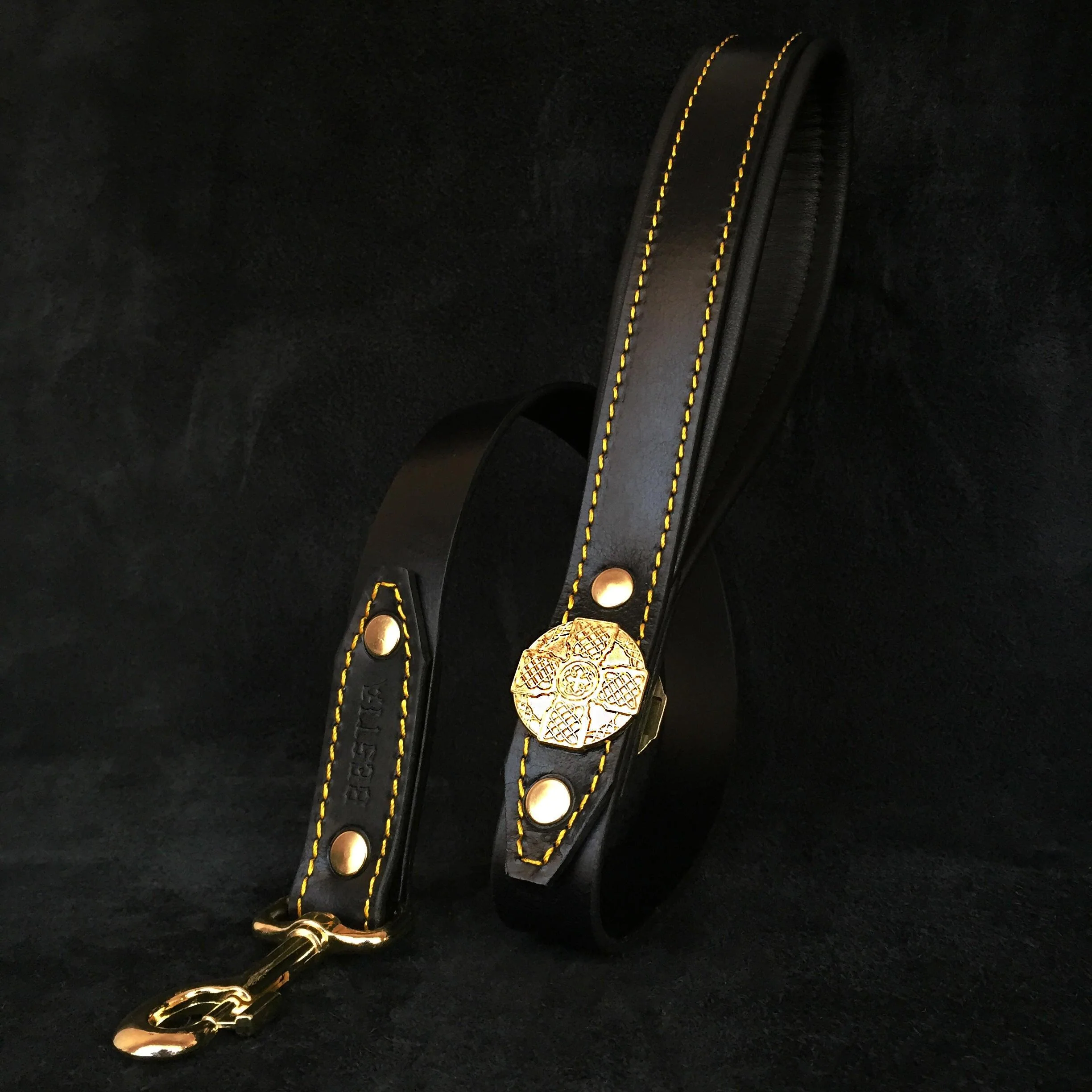The "Maximus" harness black & gold - Image 5