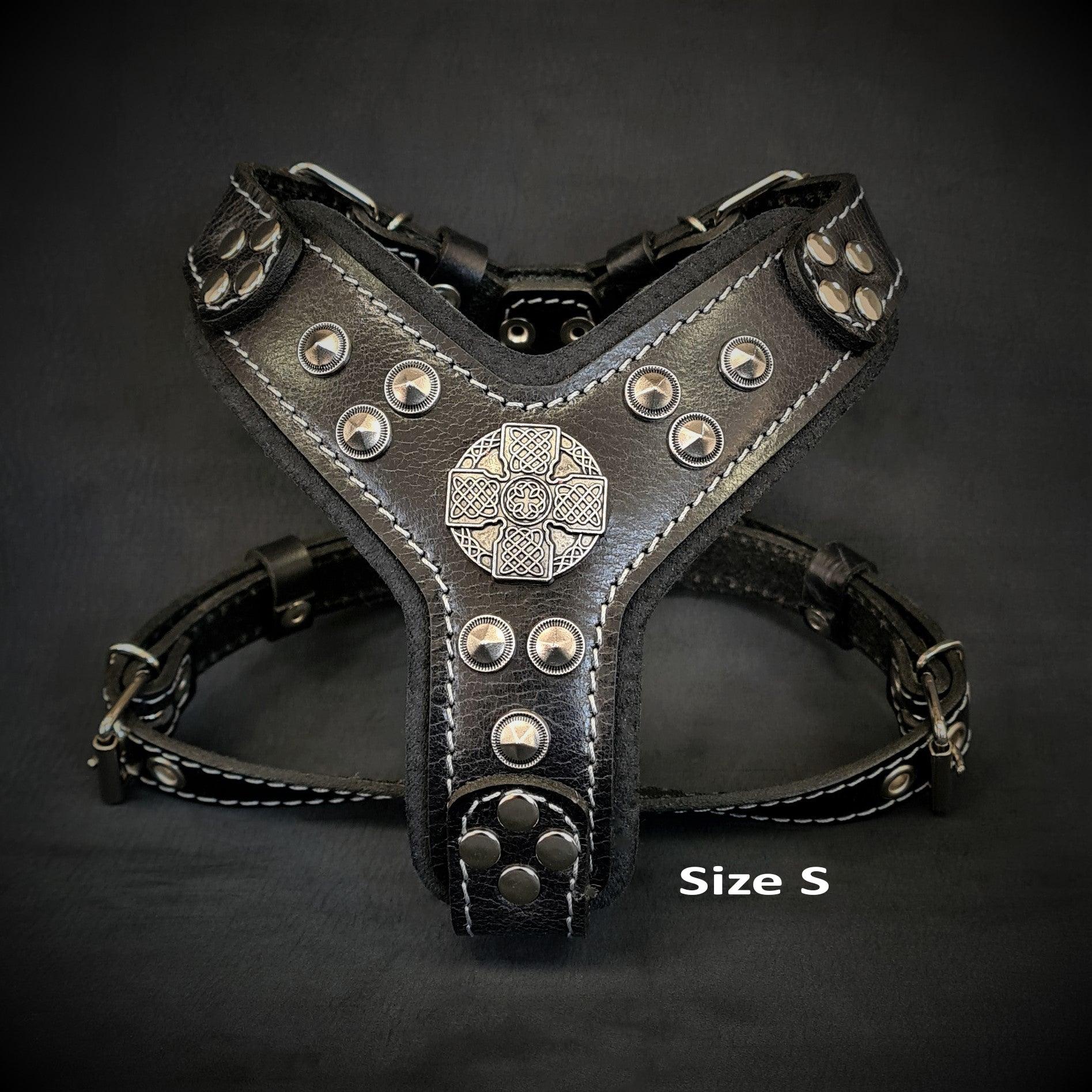 The ''Maximus'' harness black & silver Small to Medium Size - Image 2