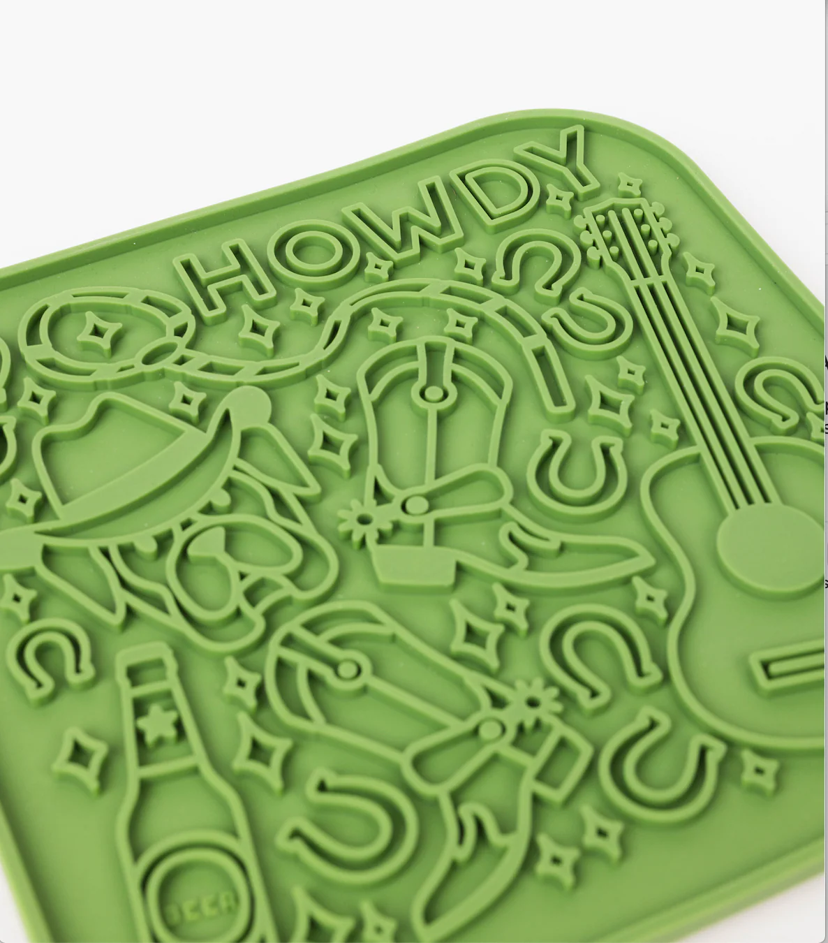 The Modern Dog Co. - Howdy Lick Mat - Image 3