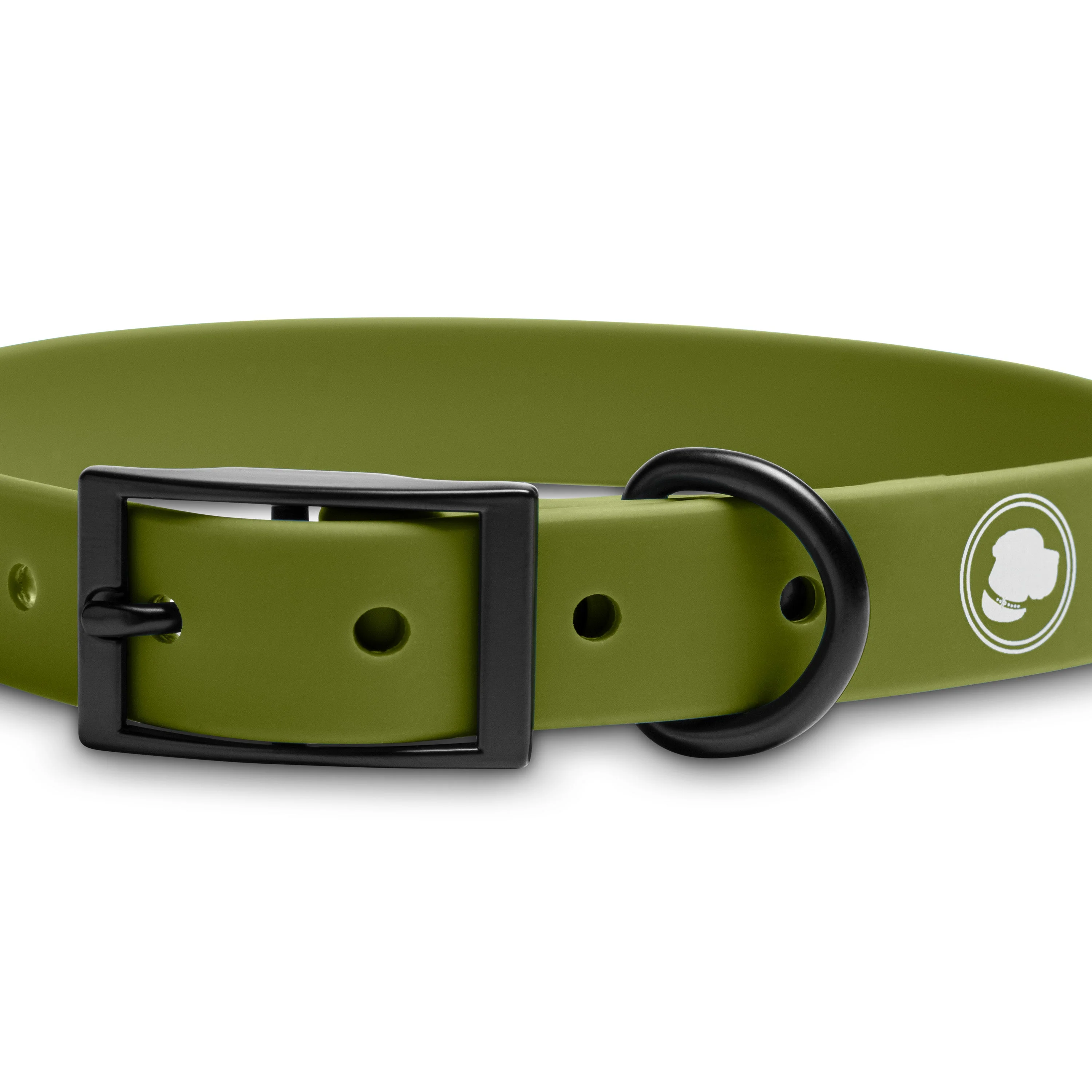 The Modern Dog Company - Olive Green Collar (Weather + Odor Resistant) - Image 2