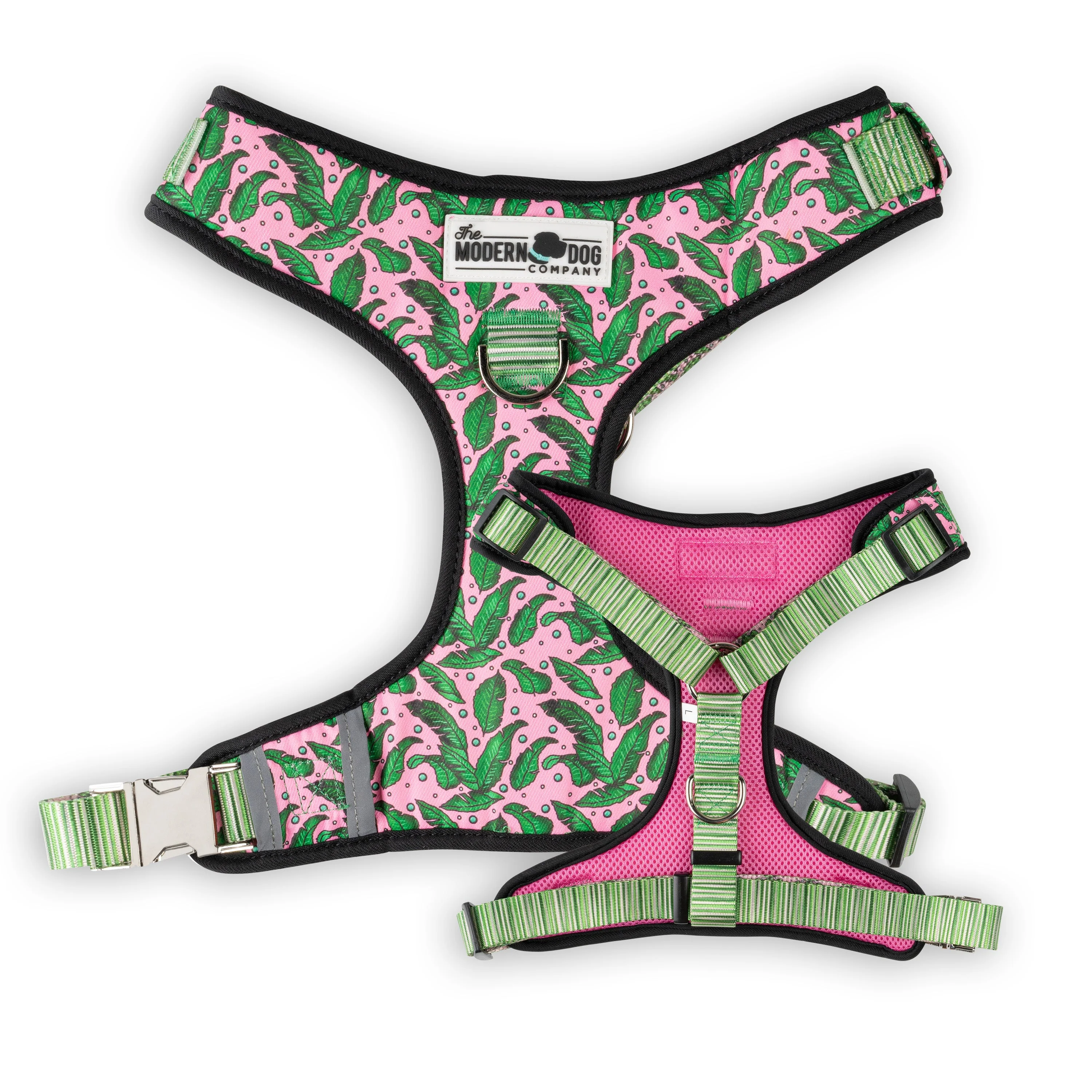 The Modern Dog Company - Pink Tropics Harness - Image 3
