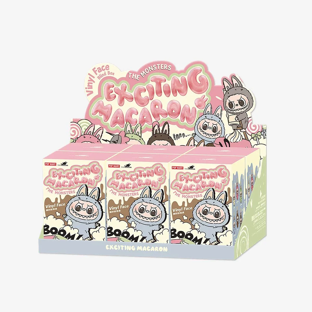 THE MONSTERS - Exciting Macaron Vinyl Face - Image 8