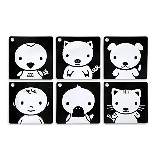 The Original, High Contrast (Black, White, Red) Flashcards for Baby - Image 2