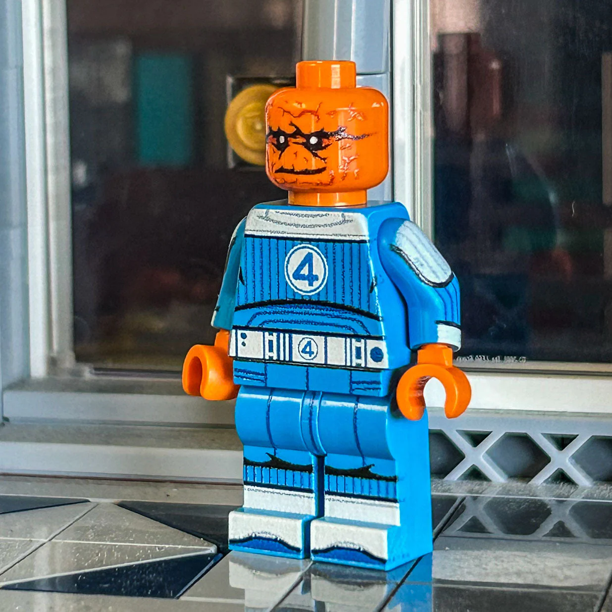 THE ROCK (FanPlastic 4) made using LEGO parts - B3 Customs - Image 2