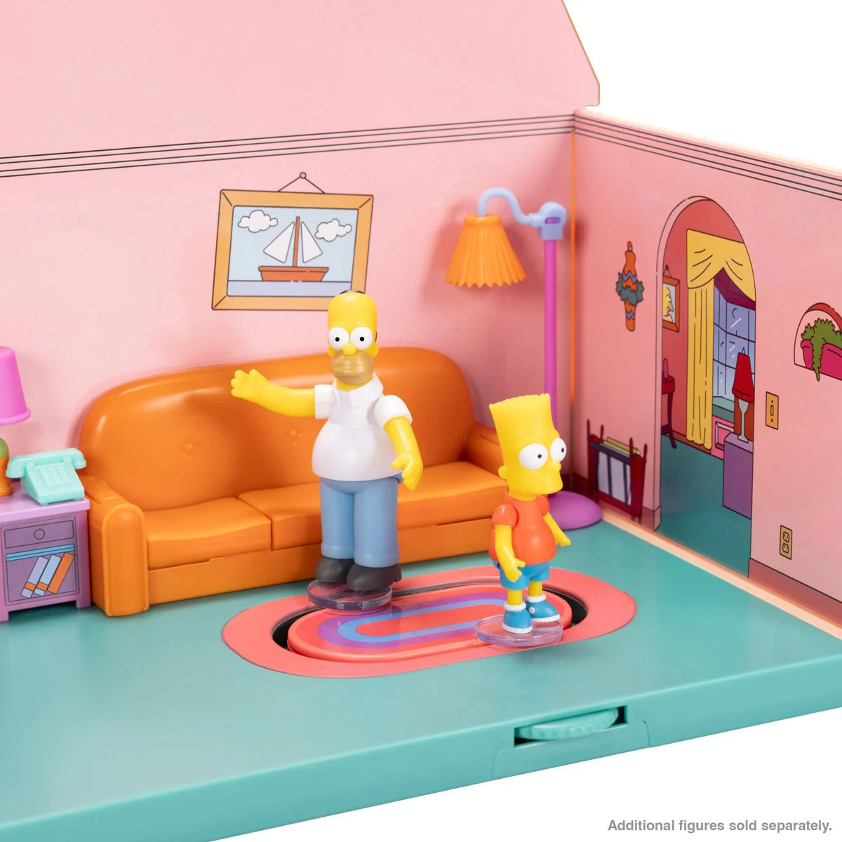 The Simpsons House Living Room Diorama Playset - Image 3