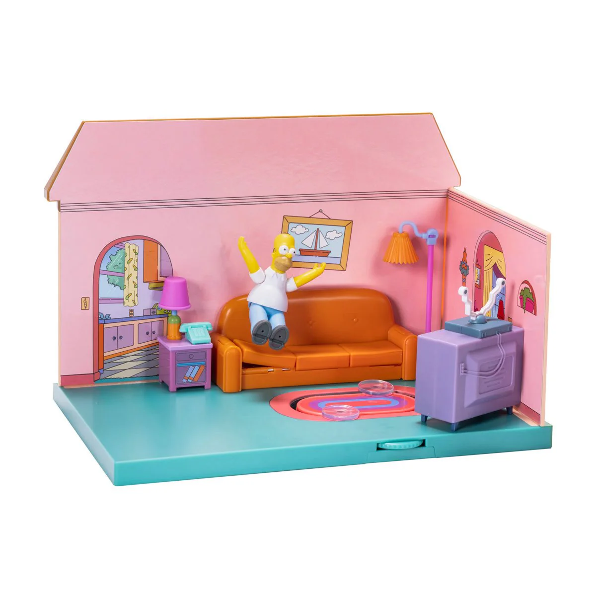 The Simpsons House Living Room Diorama Playset - Image 4