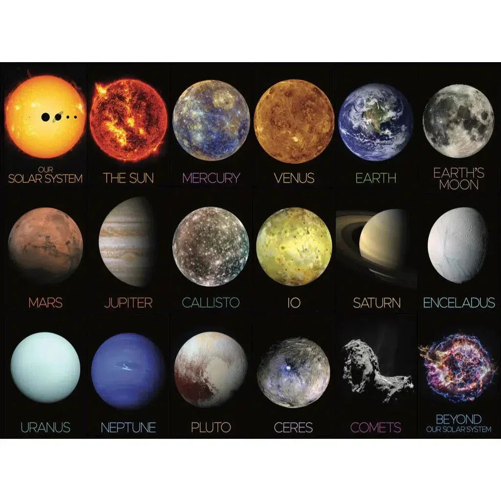 The Solar System 1000 Piece Jigsaw Puzzle NYPC - Image 2