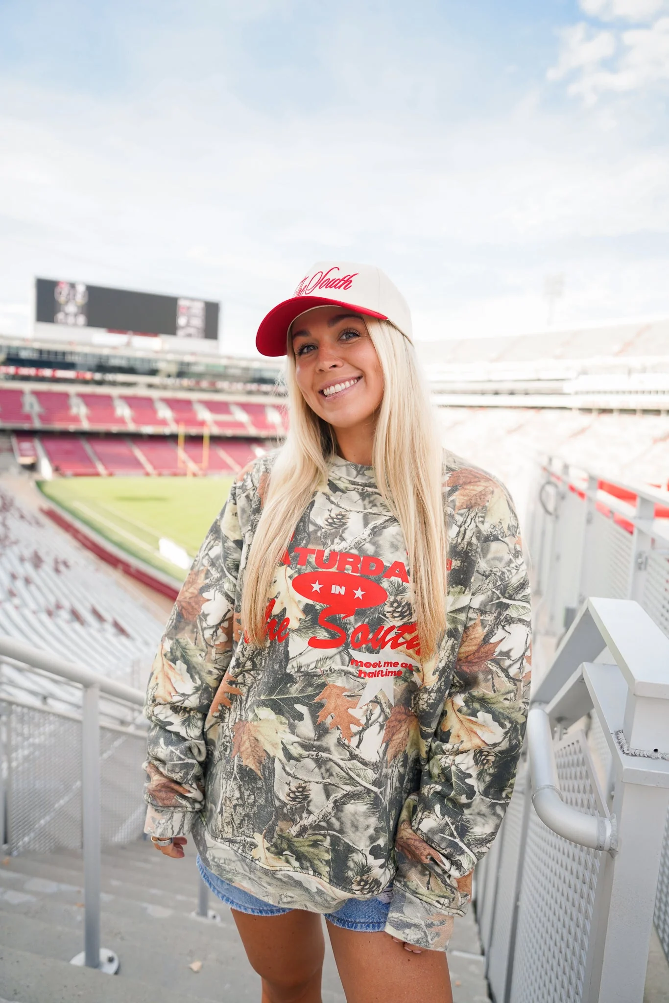 The South - Vintage Trucker Hat - Image 3