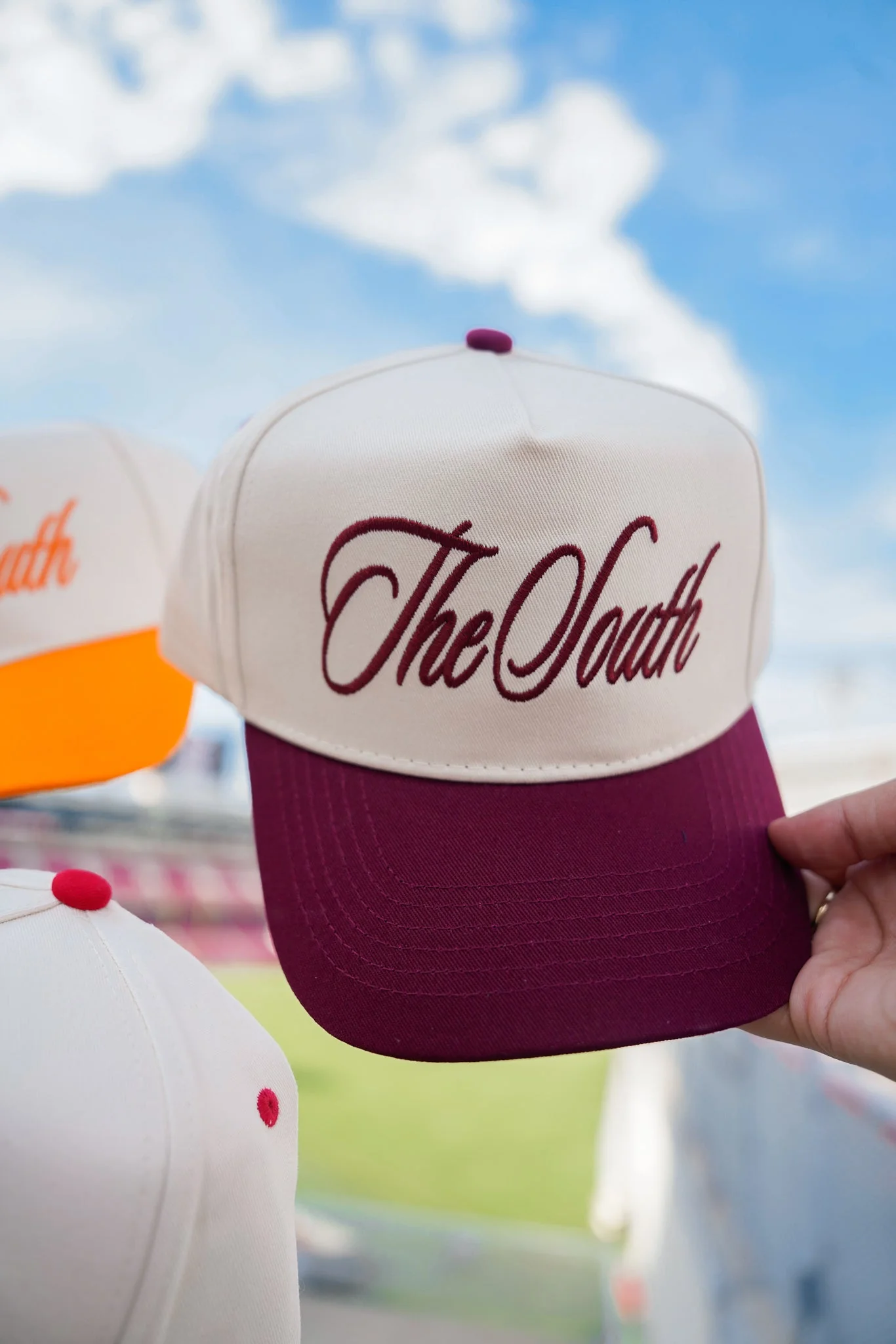 The South - Vintage Trucker Hat - Image 9