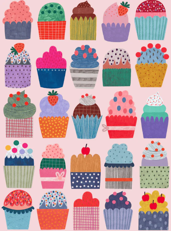 The Sweet Life 1,000 Piece Puzzle by Puzzlefolk | Delicious Cupcake Jigsaw Puzzle - Image 4