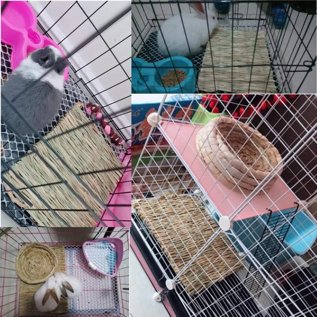 The Ultimate Chew-athon: 12 Grass Mats for Your Furry Friends' Snack Time and Nap Zone! - Image 2