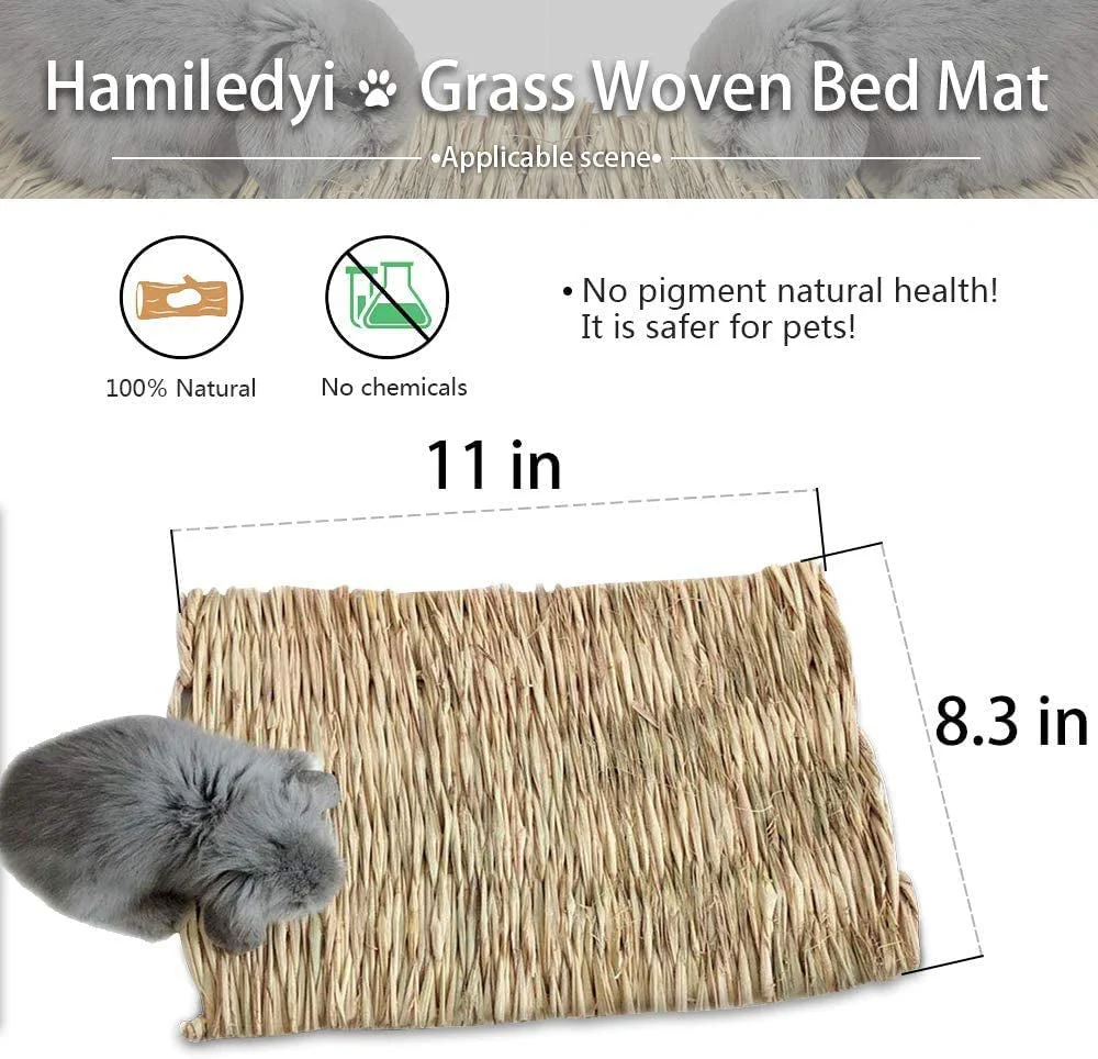 The Ultimate Chew-athon: 12 Grass Mats for Your Furry Friends' Snack Time and Nap Zone! - Image 7