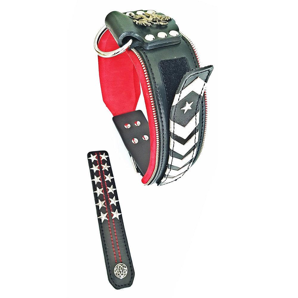 The unique "General" leather dog collar for big dogs - Image 2