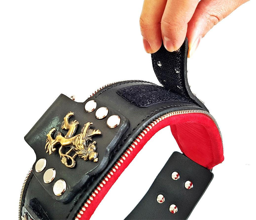 The unique "General" leather dog collar for big dogs - Image 3