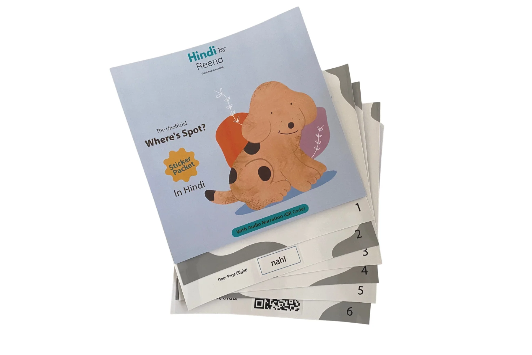 The Unofficial "Where's Spot" Hindi Sticker Packet (With AUDIO) - Image 3