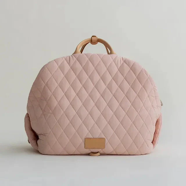 The Verona Luxe Carrier - Quilted Designer Pet Tote - Image 11