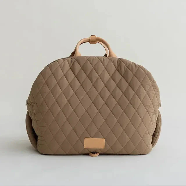 The Verona Luxe Carrier - Quilted Designer Pet Tote - Image 7