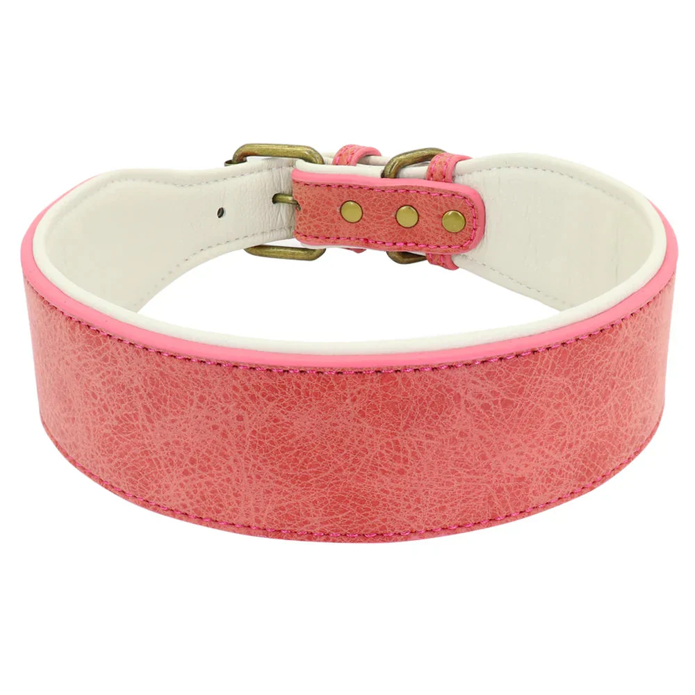 The Wide Luxe Collar - Padded Leather for Large Dogs - Image 10