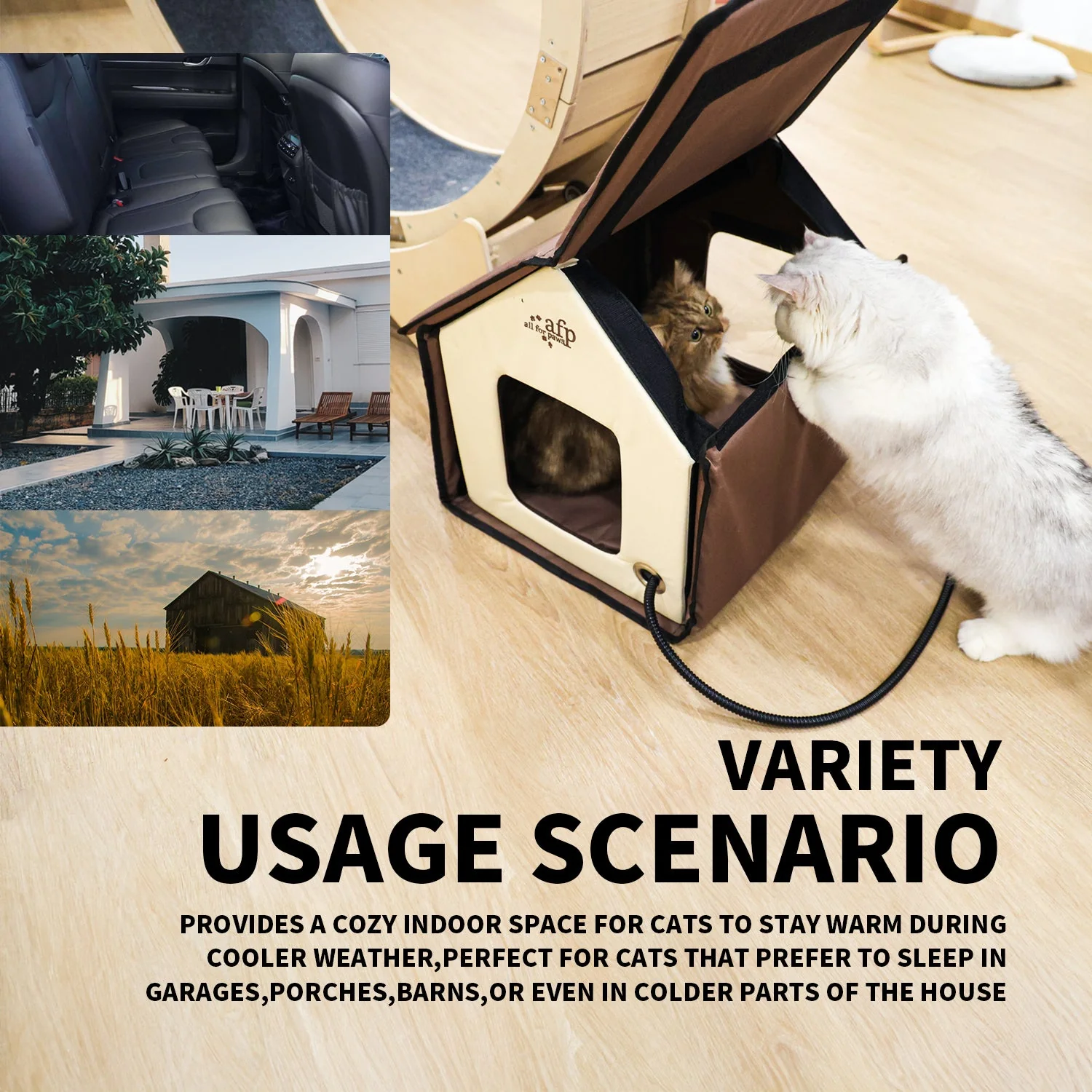 Thermo Kitty Home Outdoor Heated Cat House - Image 3