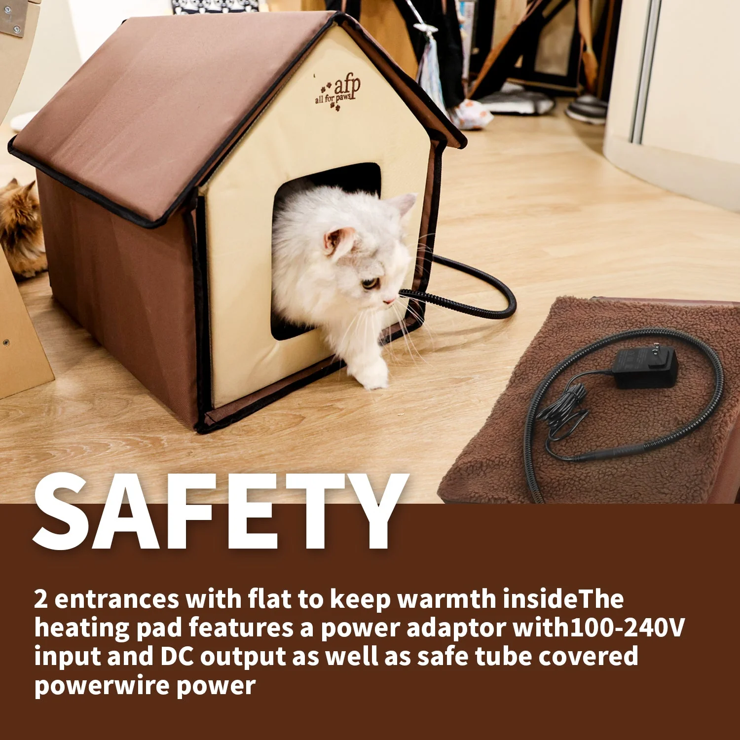 Thermo Kitty Home Outdoor Heated Cat House - Image 5