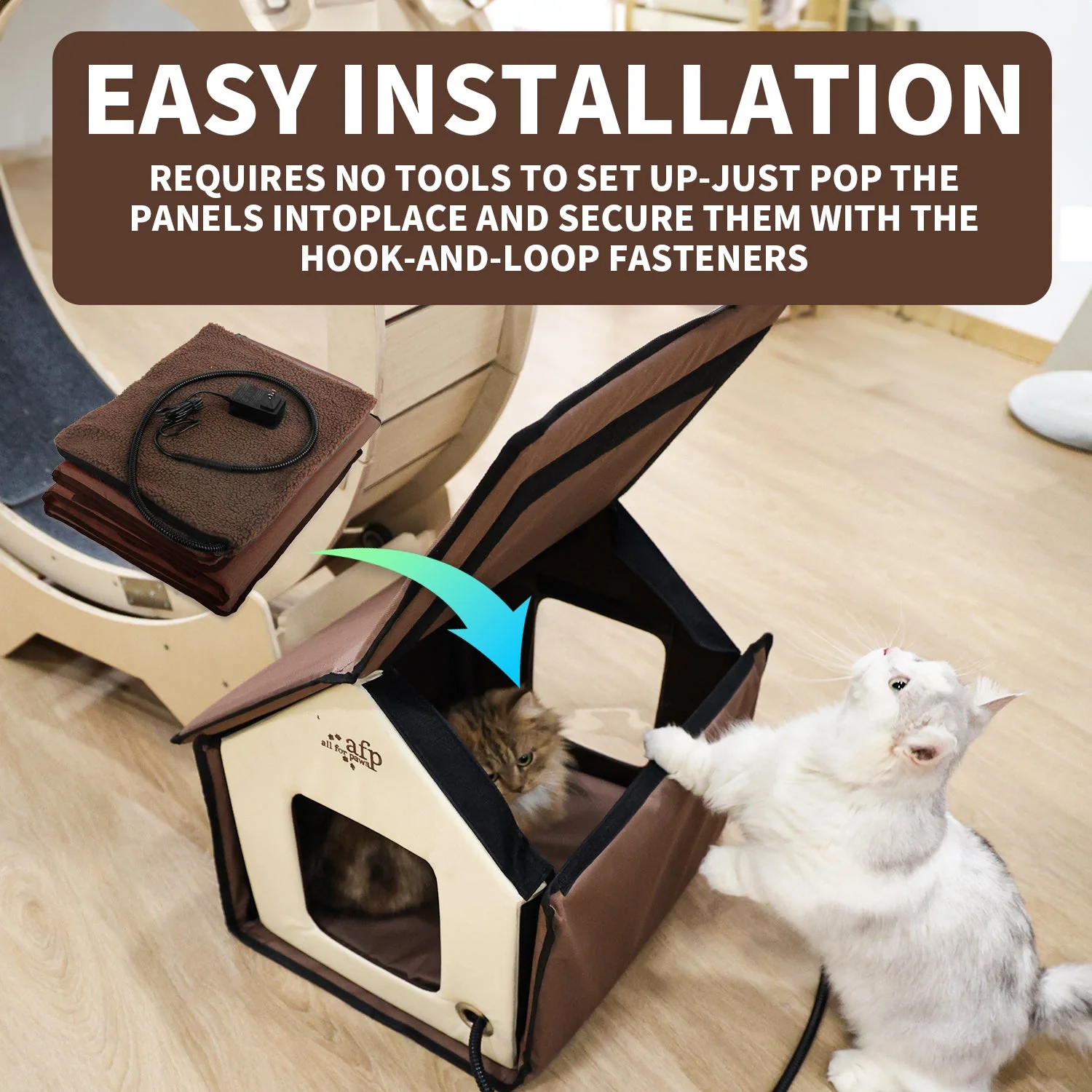 Thermo Kitty Home Outdoor Heated Cat House - Image 6