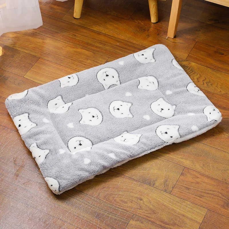 Thicken Flannel Cat Mat – Soft Winter Sleeping Cushion for Cats & Small Dogs - Image 11
