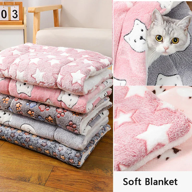 Thicken Flannel Cat Mat – Soft Winter Sleeping Cushion for Cats & Small Dogs - Image 6