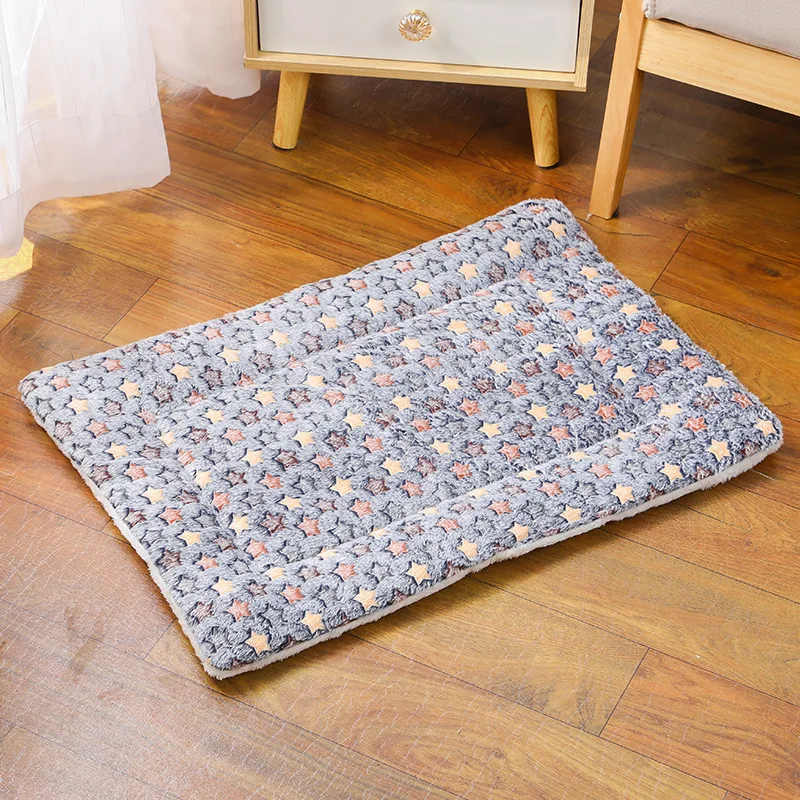 Thicken Flannel Cat Mat – Soft Winter Sleeping Cushion for Cats & Small Dogs - Image 9