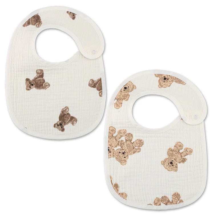 Thin Kids' Bib Pure Cotton Waterproof Gauze Saliva Towel - Image 14