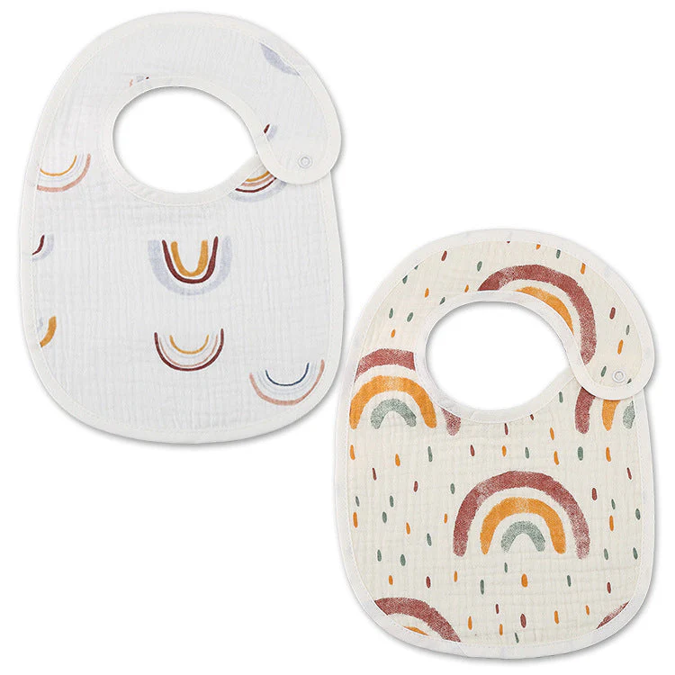 Thin Kids' Bib Pure Cotton Waterproof Gauze Saliva Towel - Image 17