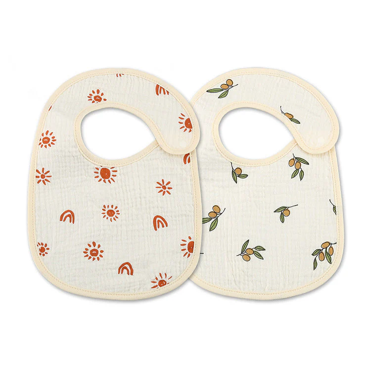 Thin Kids' Bib Pure Cotton Waterproof Gauze Saliva Towel - Image 18