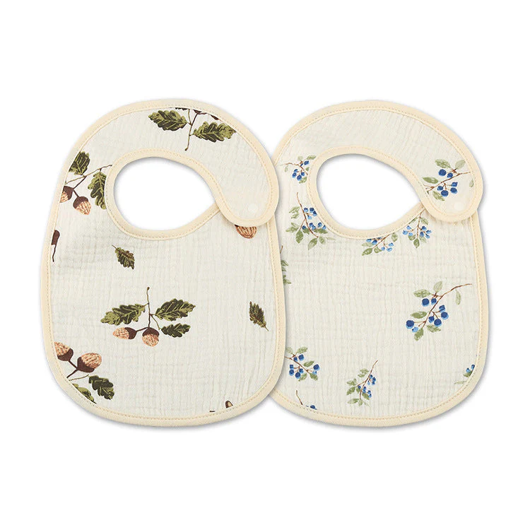 Thin Kids' Bib Pure Cotton Waterproof Gauze Saliva Towel - Image 19