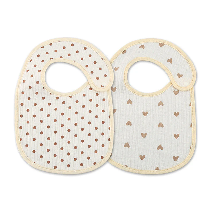 Thin Kids' Bib Pure Cotton Waterproof Gauze Saliva Towel - Image 22