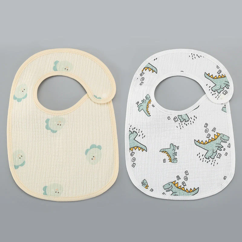 Thin Kids' Bib Pure Cotton Waterproof Gauze Saliva Towel - Image 25
