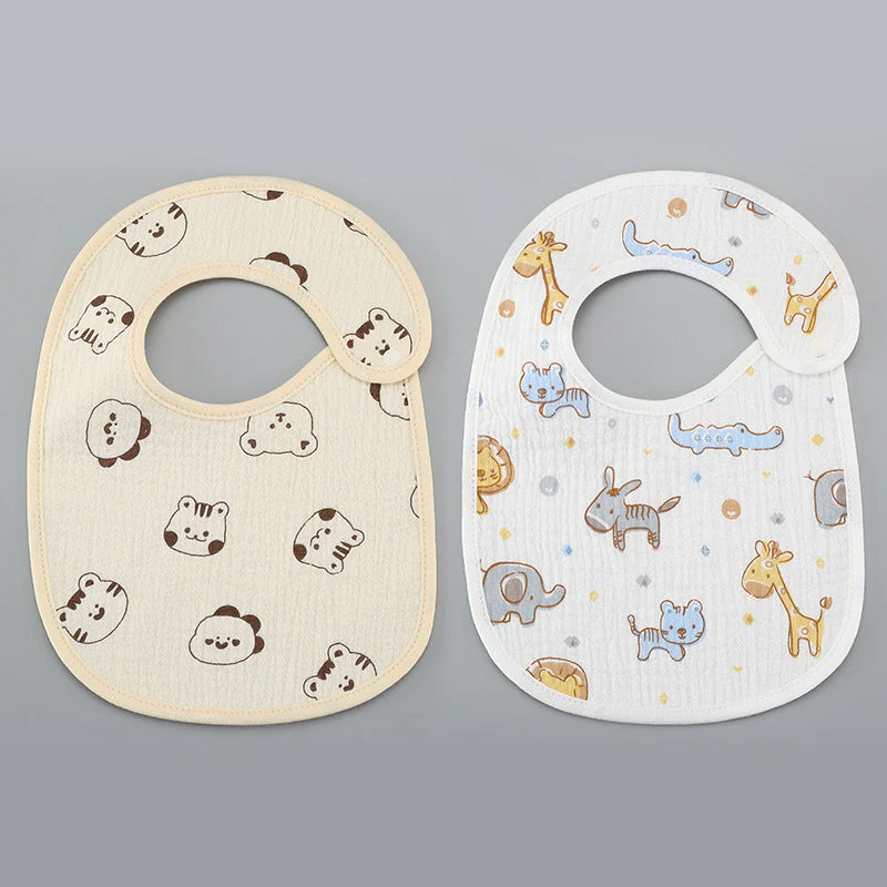 Thin Kids' Bib Pure Cotton Waterproof Gauze Saliva Towel - Image 29