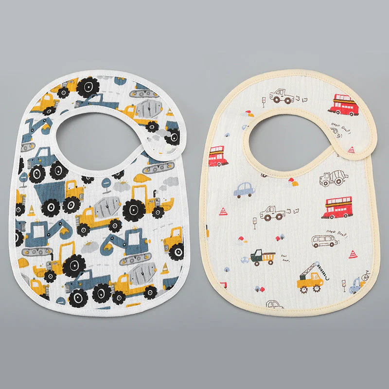 Thin Kids' Bib Pure Cotton Waterproof Gauze Saliva Towel - Image 31