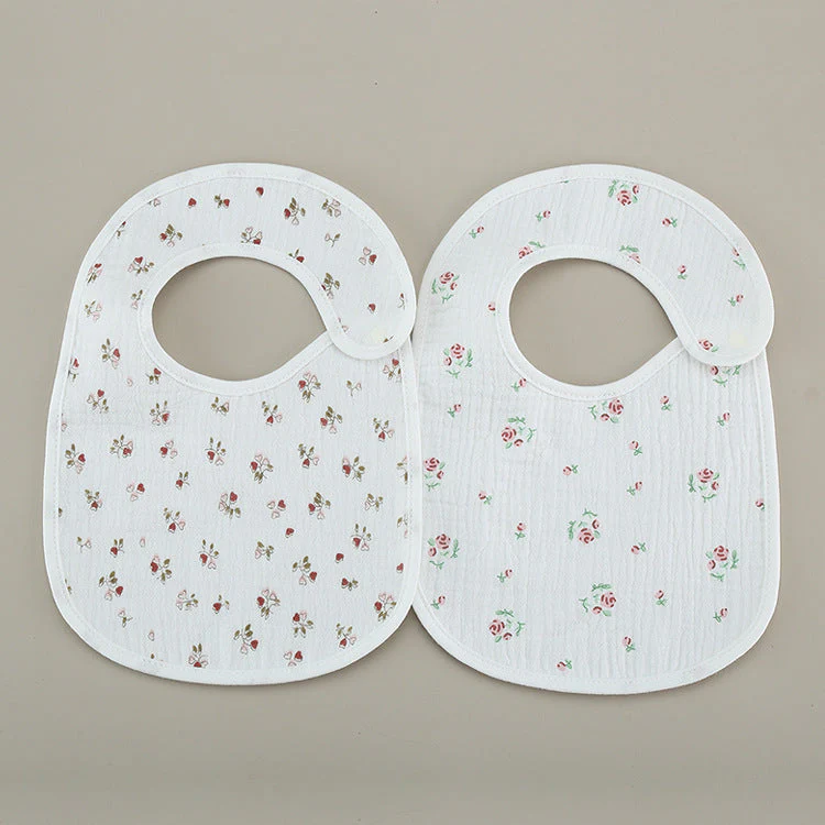 Thin Kids' Bib Pure Cotton Waterproof Gauze Saliva Towel - Image 7