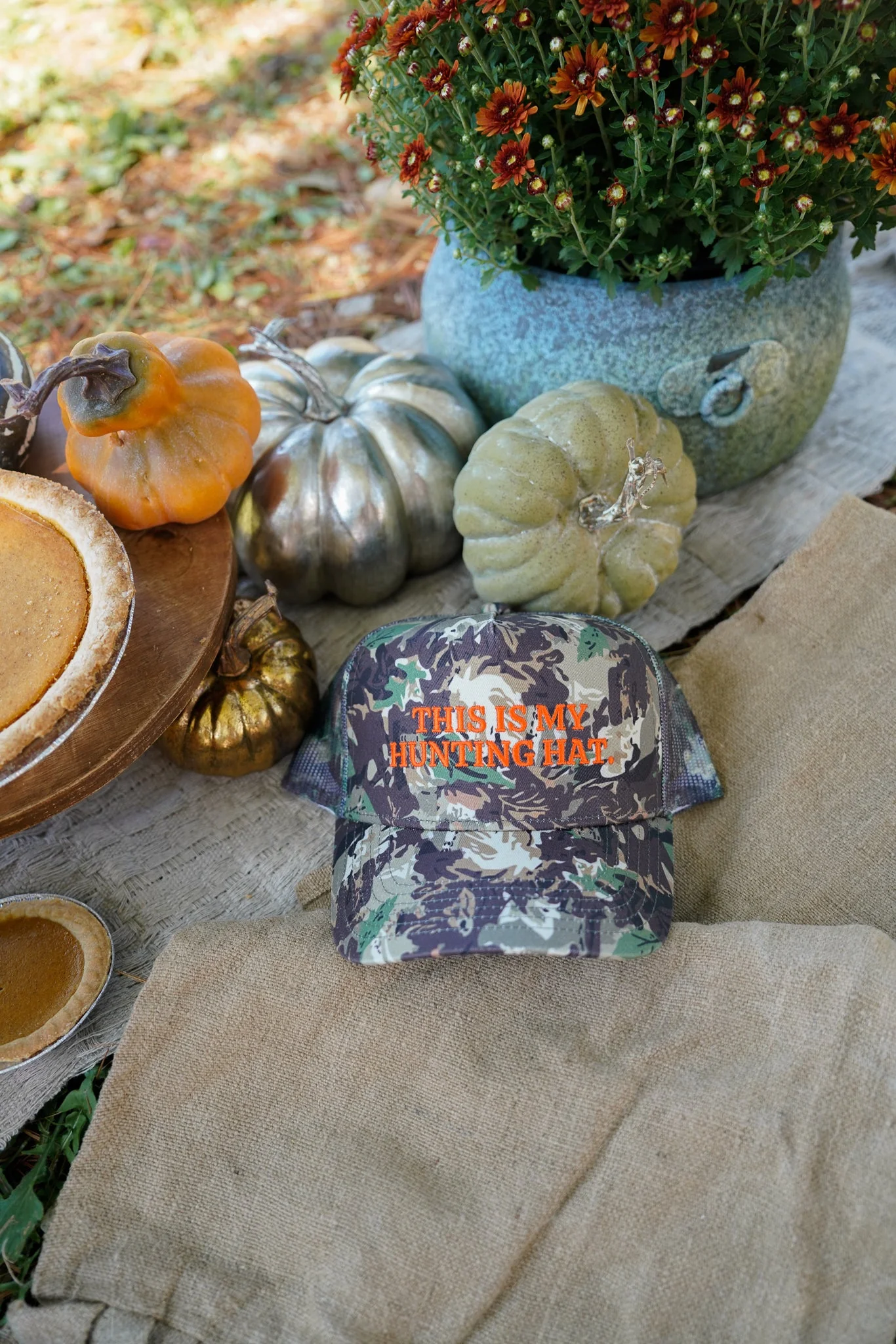 This is my Hunting Hat. - Camo Trucker Hat - Image 18