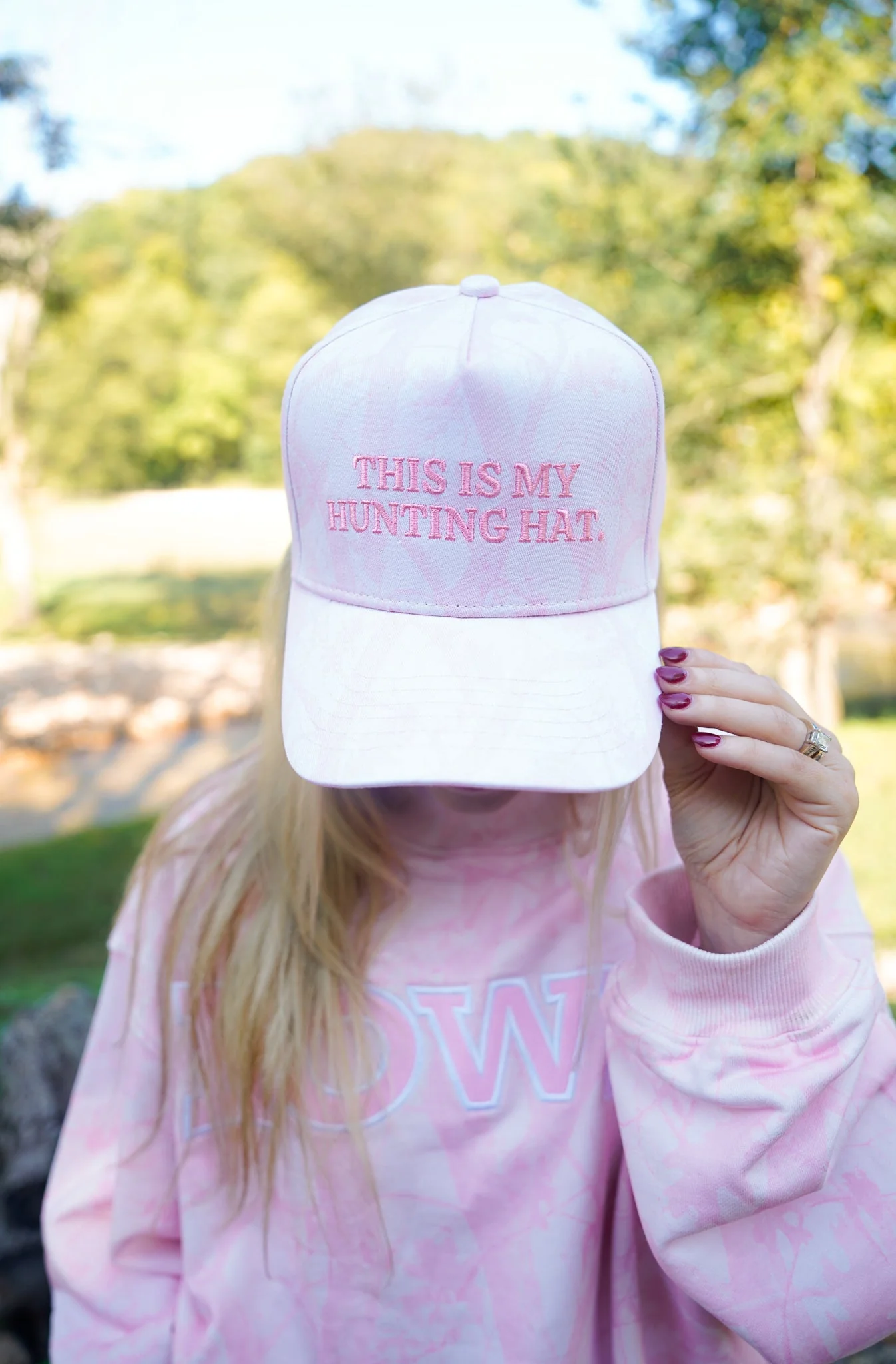 This is my Hunting Hat. - Camo Trucker Hat - Image 7