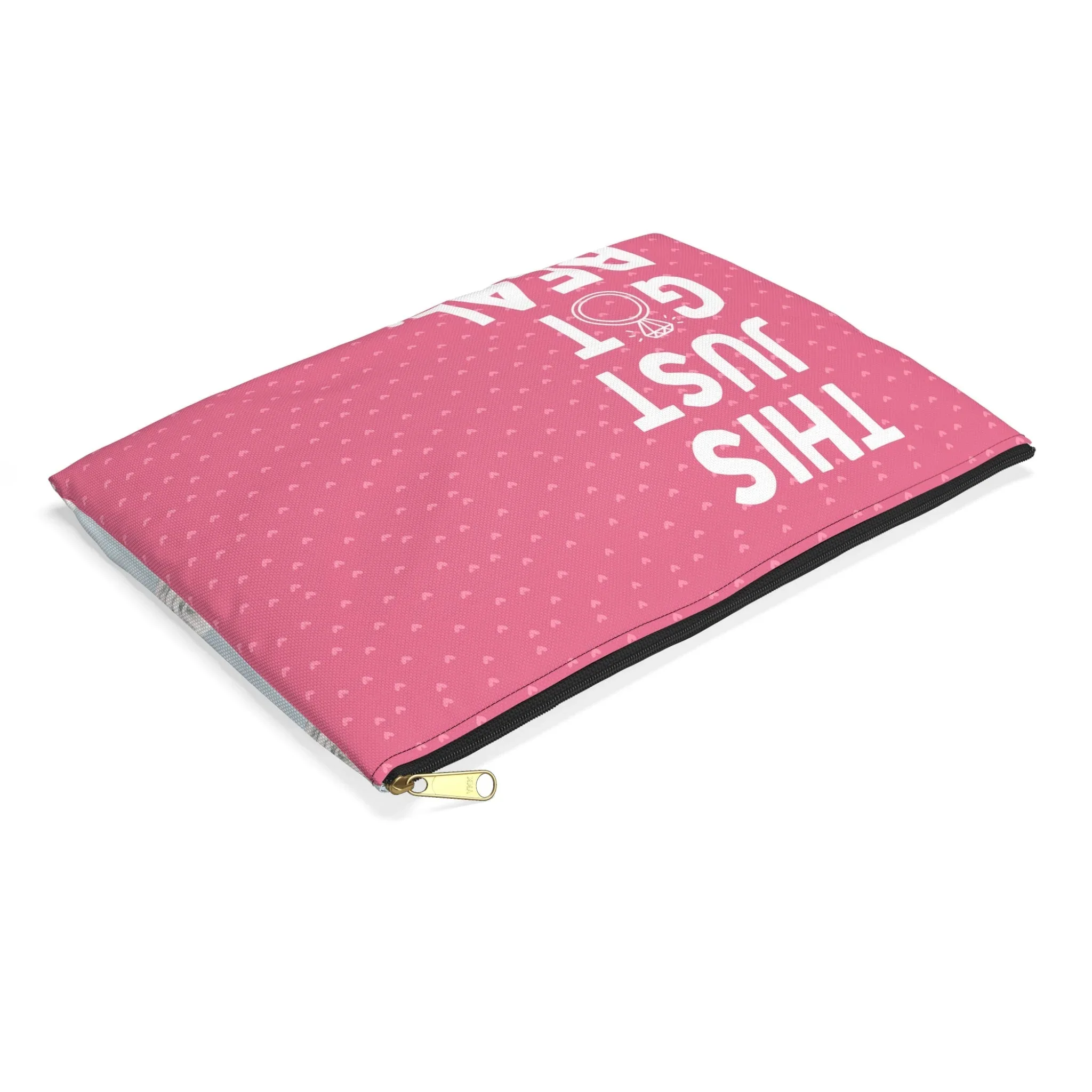 This Just Got Real: Cute Accessory Pouch - Image 5