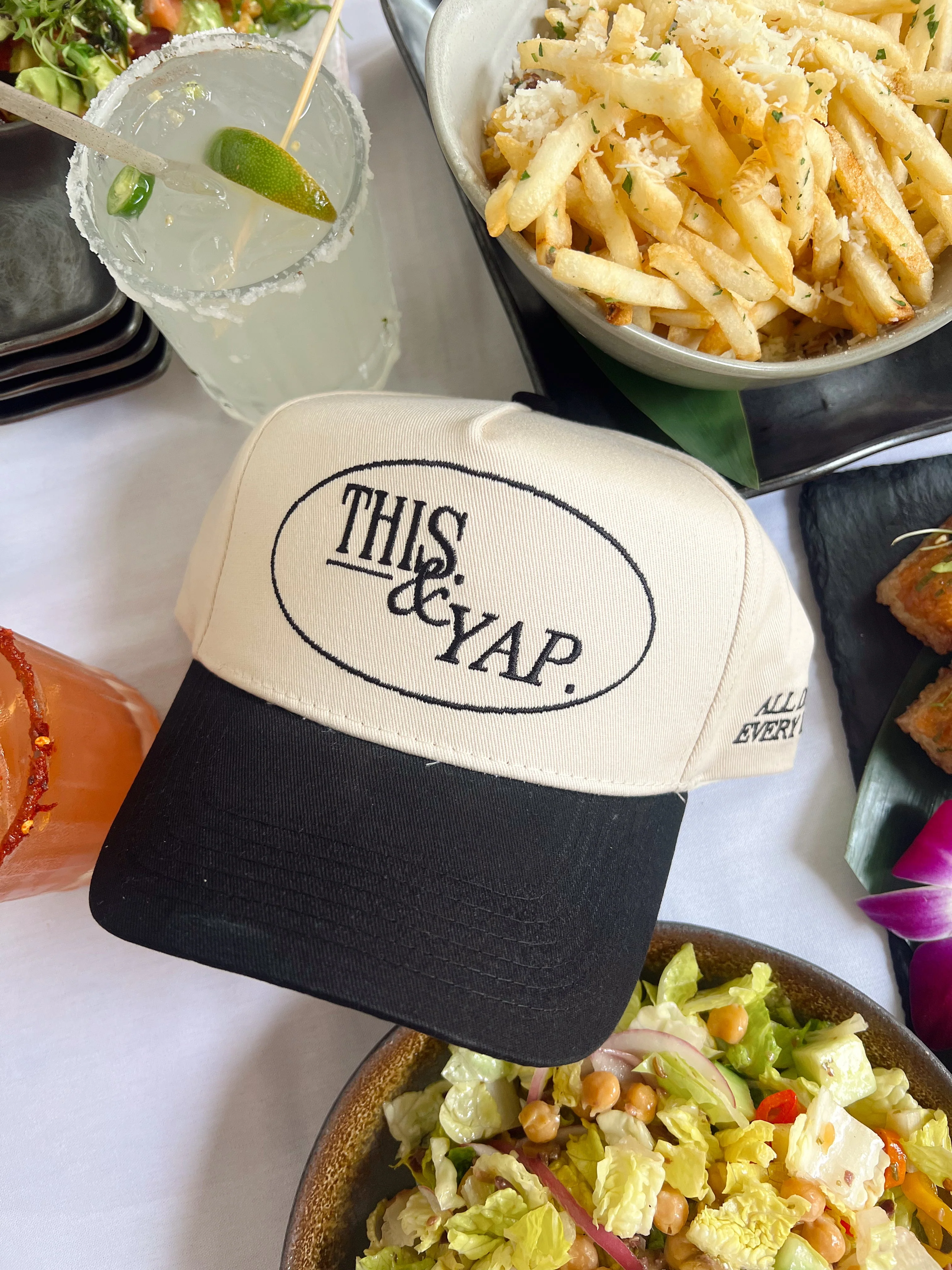 This & Yap - Black Vintage Trucker Hat - Image 3